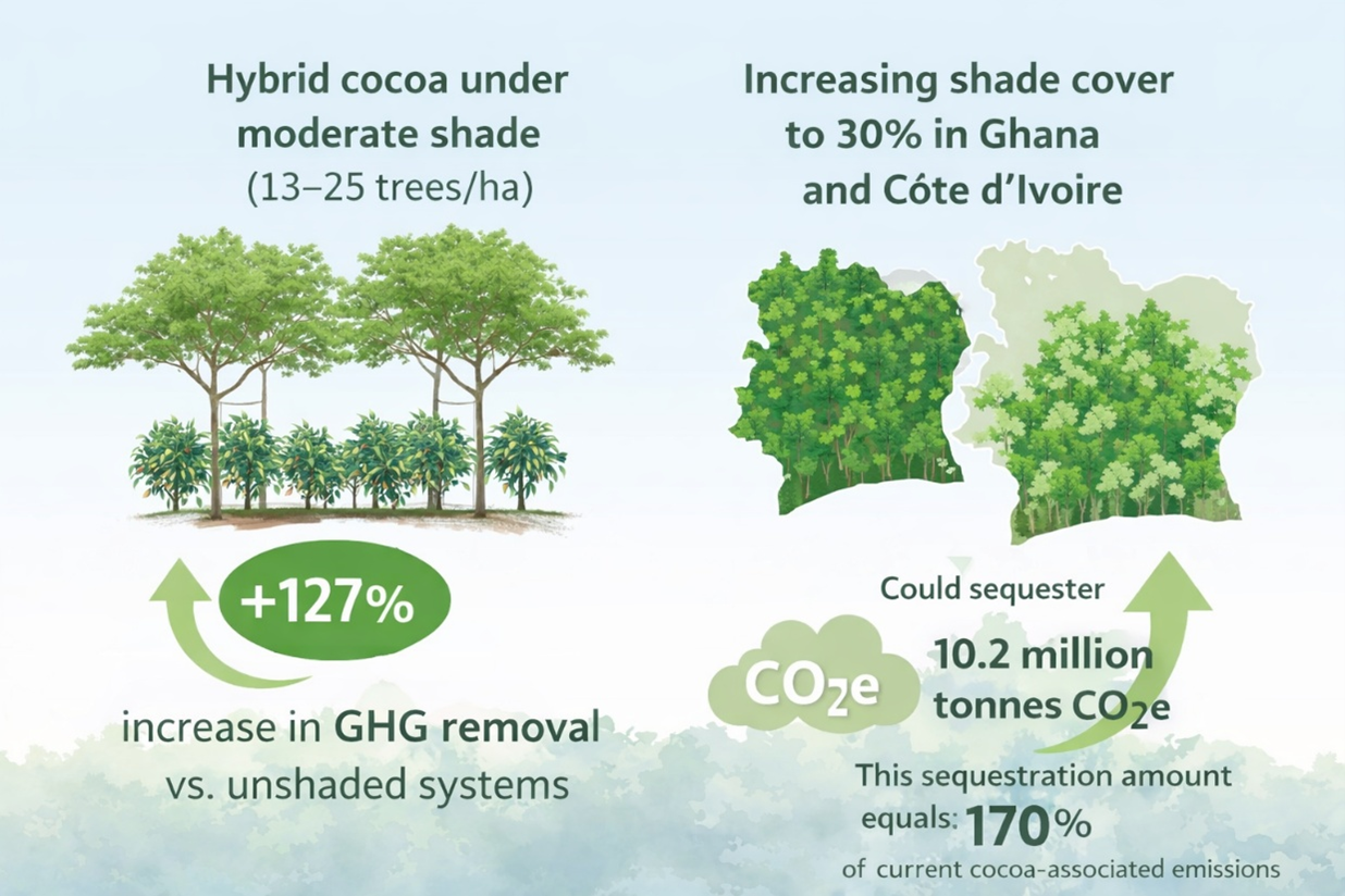 Figure 4 - Impact of agroforestry on carbon removal