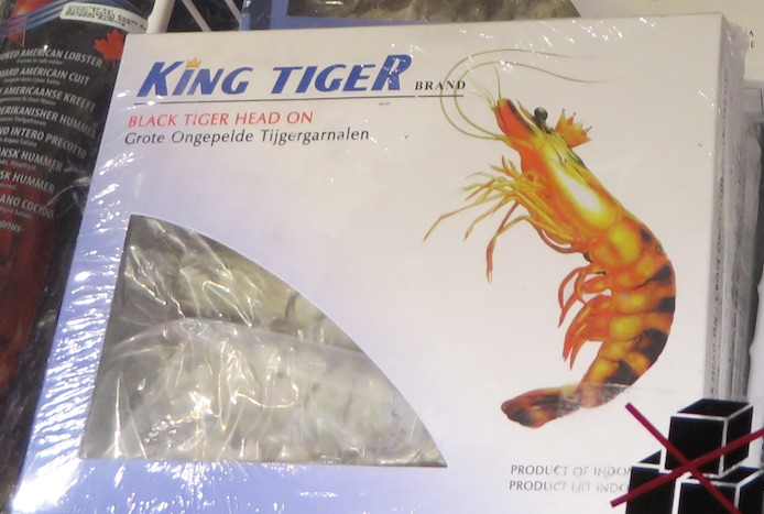 Black Tiger Shrimp Size Chart