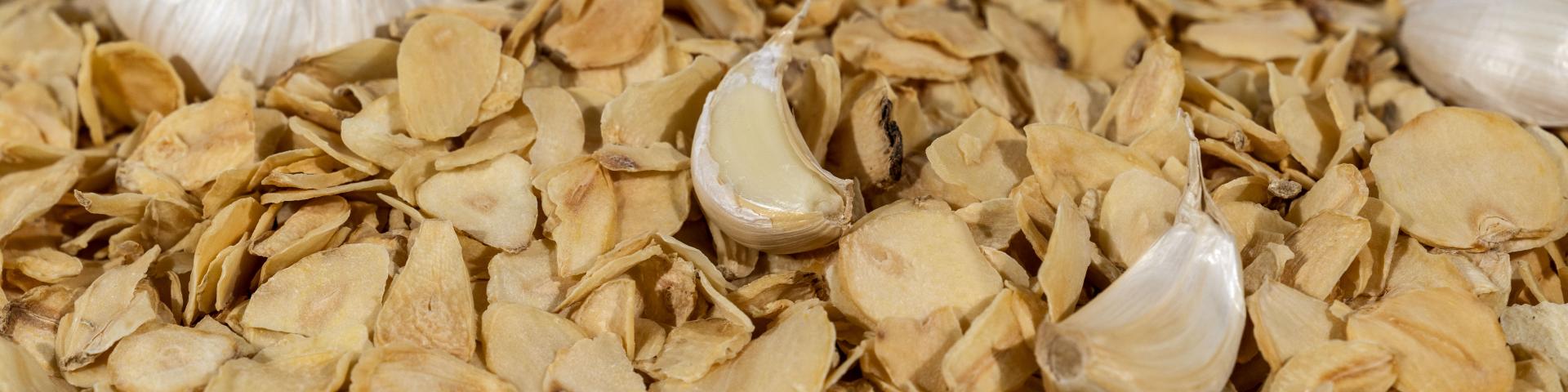 Dried garlic