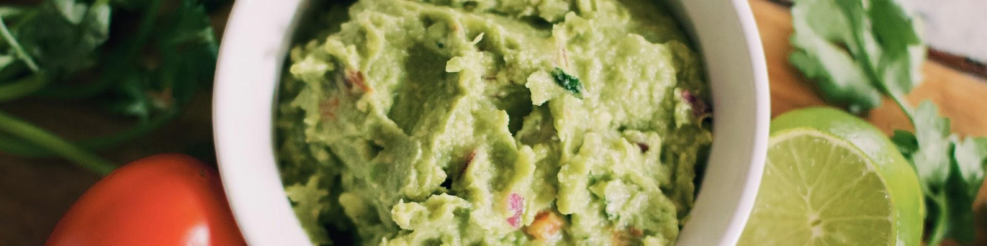 Guacamole in a bowl