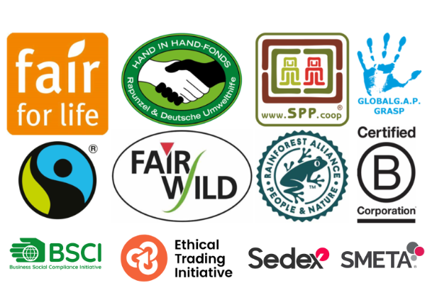 Figure 1: Certifications that show your commitment to social responsibility