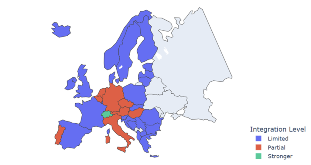 Complementary and Alternative Medicine (CAM) integration in Europe