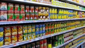 Retail packaging of canned fruit