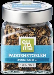 Example of a dried mushrooms brand in the Netherlands (Euroma)