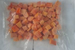 Frozen papaya