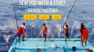 Banner on the website of Fish Tales
