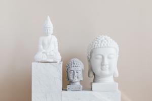 Various types of Buddha figurines