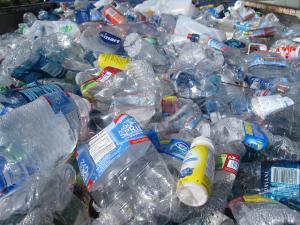 Another popular yarn is rPET made from recycled PET