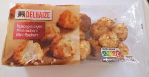 Example of private label cookies brand with desiccated coconut in Belgium