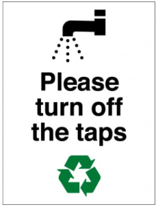 Customer Notices: Reuse Bedlinen/Towel Scheme and Conserving Water