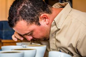 Coffee cupping