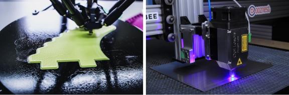 Examples of 3D printing