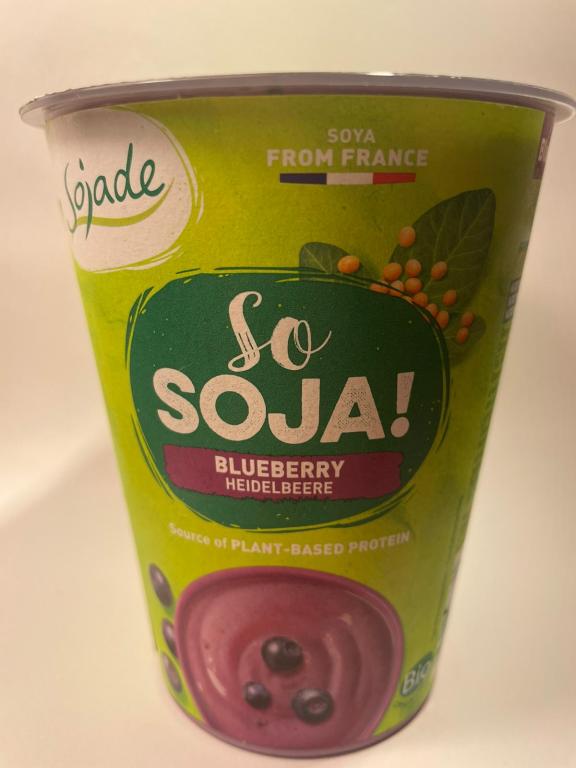 Fermented soya dessert from Sojade