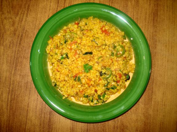 Moong dal (Indian mung bean stew)