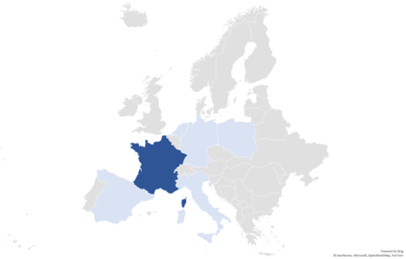 France is a high-volume market with increasing sustainability requirements