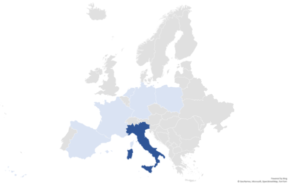 Italy is a large market for value-added products