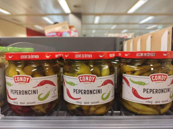 reserved chillies sold by Migros under its Condy brand in Switzerland