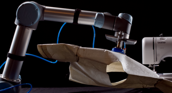 Sewbo offers AI-powered robotic arms that can assemble entire pieces of apparel