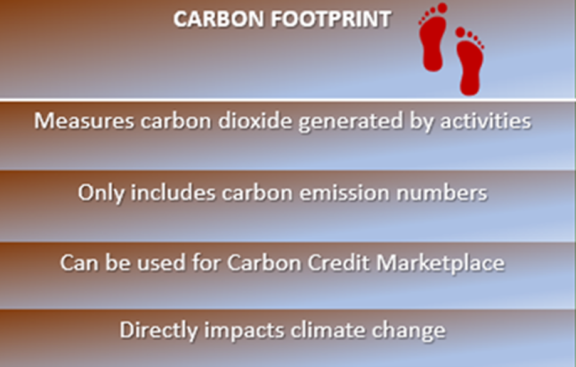 Figure 7: Carbon footprint