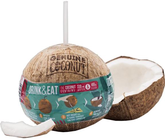 Figure 4: Genuine Coconut brand