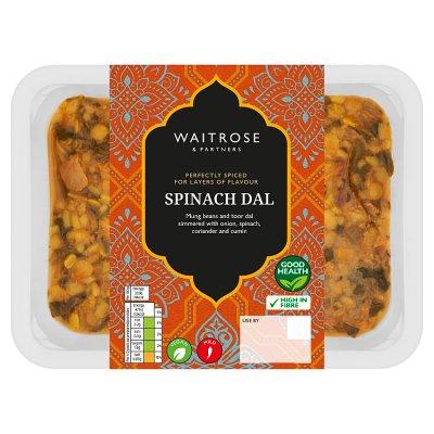 Figure 4: Spinach Dal with pigeon peas sold by Waitrose supermarket