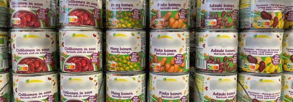 Figure 7: Canned mung beans in the Belgian market