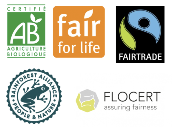 Figure 5 - Most common social and environmental sustainability standards for vanilla