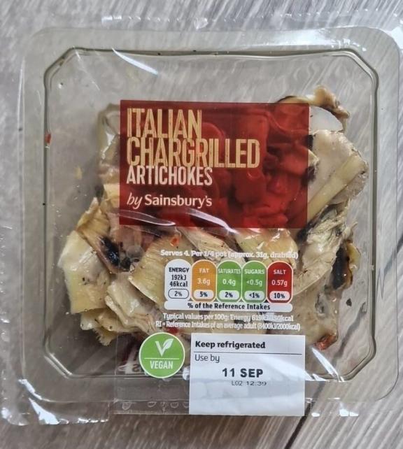 Figure 10 - Chargrilled Artichokes (private label by Sainsbury’s)