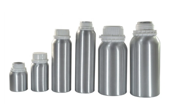 Figure 2: Example of containers with HDPE liner and aluminium bottles