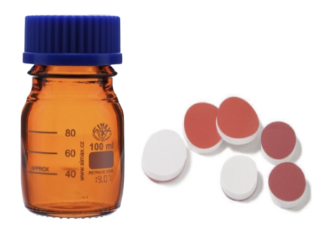 Figure 3: Example of a smaller container with a PTFE-lined cap for smaller quantities