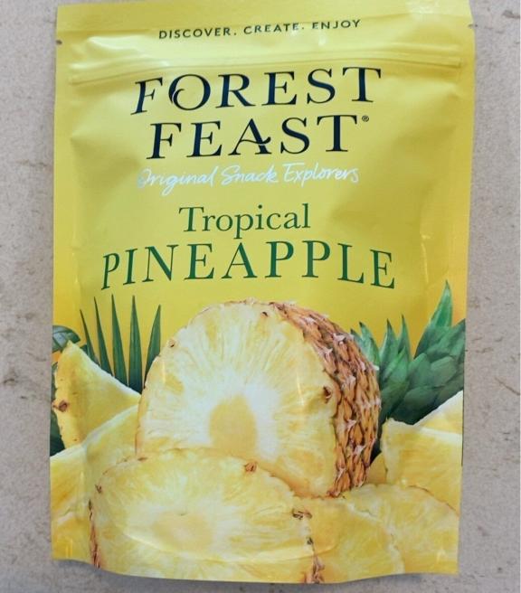 Figure 4 - Dried pineapple brand sold in the UK (by Forest Feast)