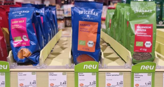 Figure 4 - Spice mixes in a German organic supermarket