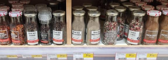 Figure 5 - Black pepper of a local French brand in a mainstream supermarket