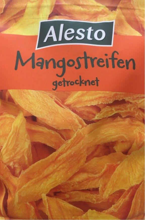 Figure 6 - Private label of dried mangoes in Germany (by the leading German discounter Lidl)