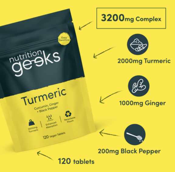 Figure 8: Example of a turmeric product on the European market