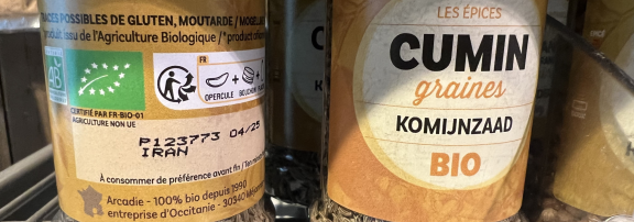 Figure 8 - Organic cumin seeds from Iran