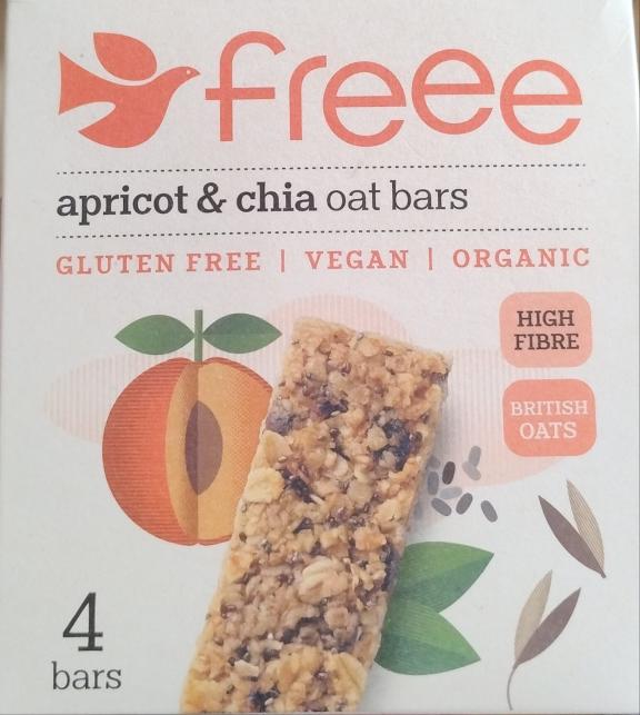 Figure 3 - Example of a gluten-free apricot and chia oat bar in the UK