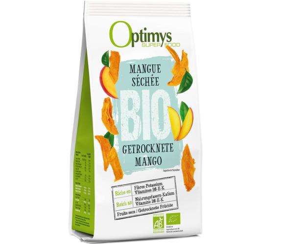 Organic dried mango from Optimys