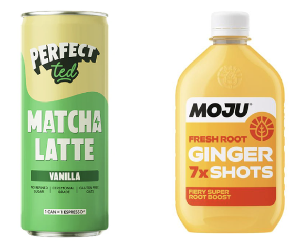 Examples of ready-to-drink functional beverages on the European market