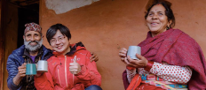 Photo of travellers on a Social Tour