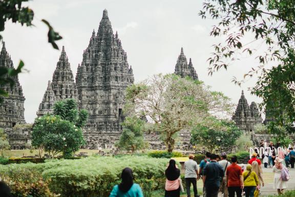 Photo of the Prambanan Temple in Indonesia