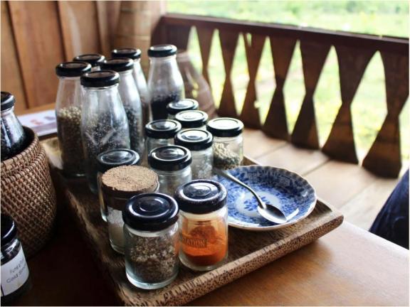 Photo of jars of spices