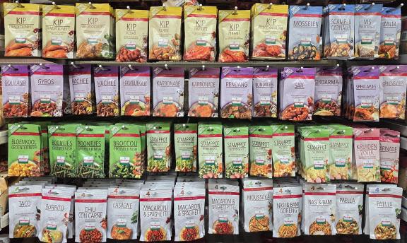 Spice mixes for a wide range of applications in a Dutch supermarket