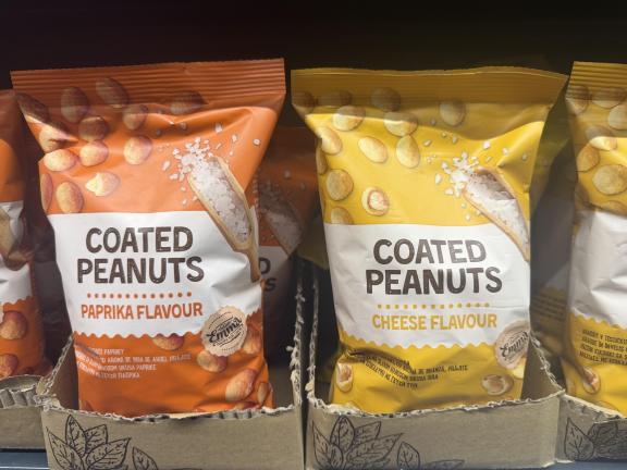 Figure 3 - 2 versions of coated groundnuts