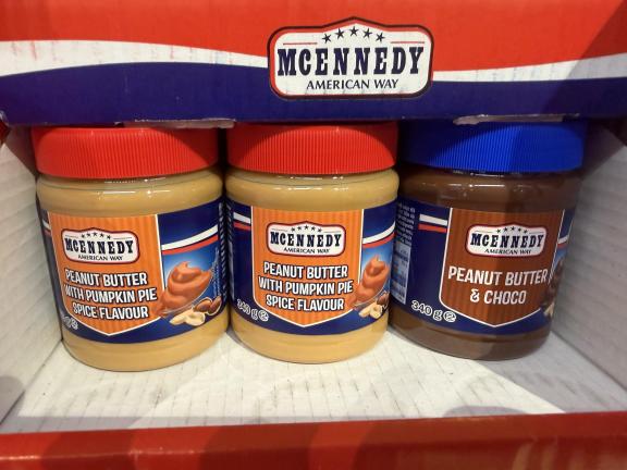 Flavoured peanut butters