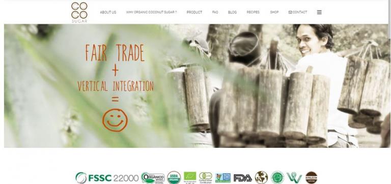 Coco Sugar Indonesia’s certification