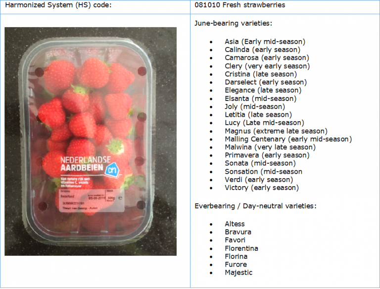 The European market potential for strawberries CBI