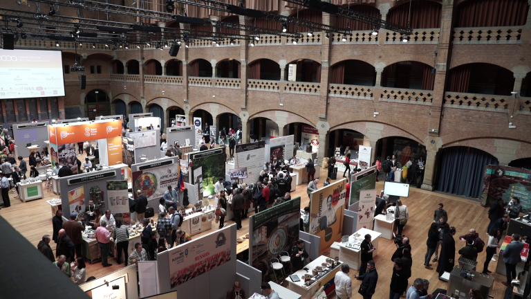 Trade fair Chocoa in Amsterdam, 2021