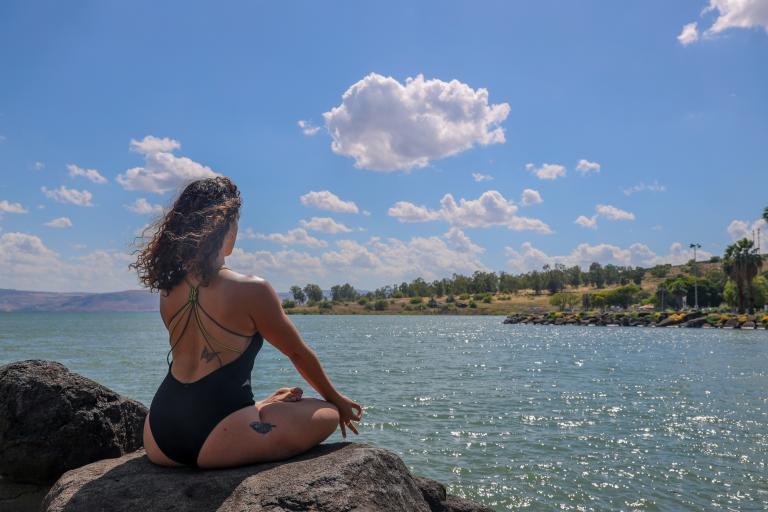 Combining nature with spirituality is often seen as a great way of dealing with stress at home