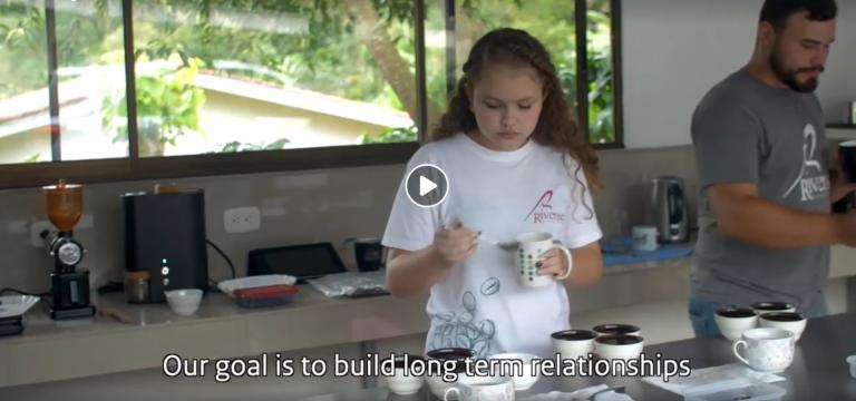 Still from the virtual farm and company tour of Café Rivense del Chirripó from Costa Rica